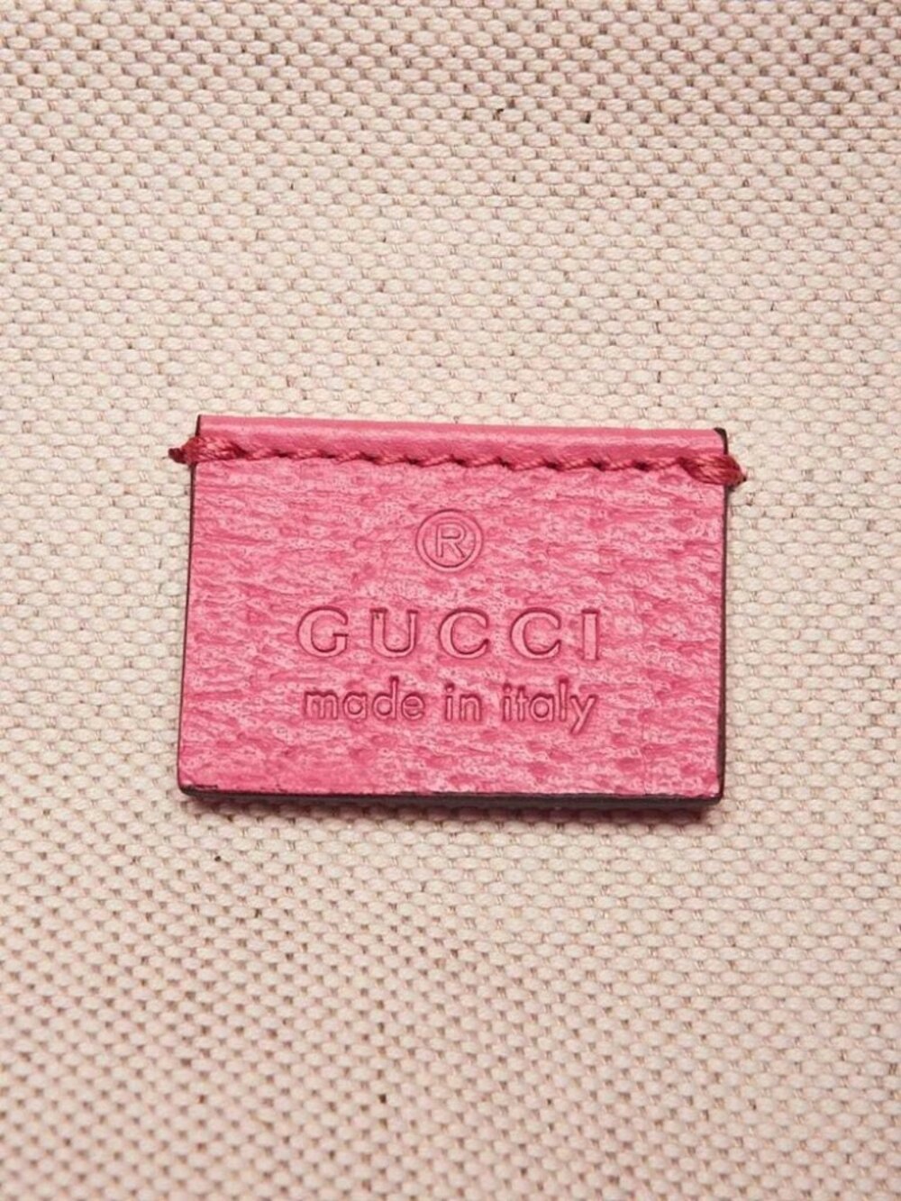Gucci Pink/Orange Coated Canvas Montecarlo Tote Bag - Picture 8 of 11